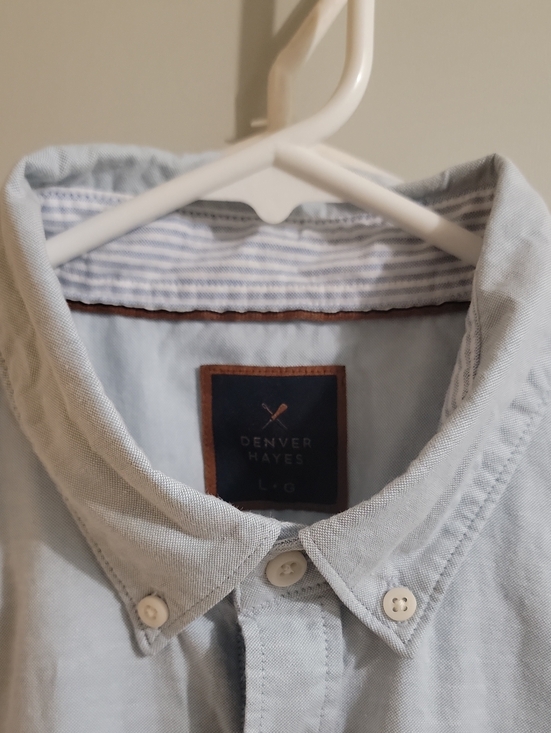 Denver Hayes Other - ⭐️ Denver Hayes Light Blue Button-Down Oxford Shirt